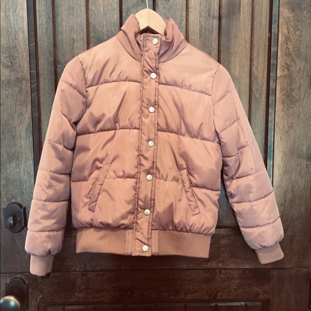 Tilly’s Girl’s Pink Puffer Jacket